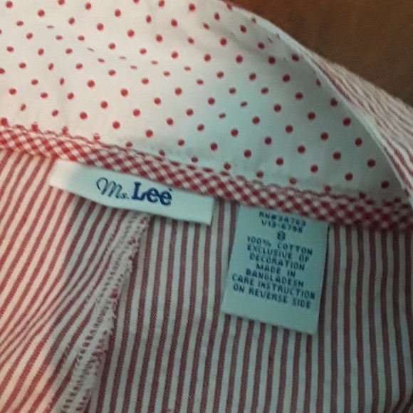 Ms.Lee size 8 cropped pants - Picture 2 of 5